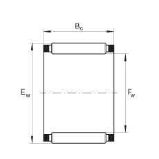 滾針及保持架組件 K75X83X30, 根據(jù) DIN 5405-1/ISO 3030 標(biāo)準(zhǔn)